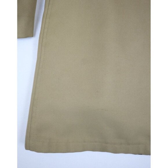 VINTAGE BEIGE TRENCH COAT JACKET SEARS MEN'S STORE - SIZE 44R - REMOVABLE LINER - Picture 11 of 11